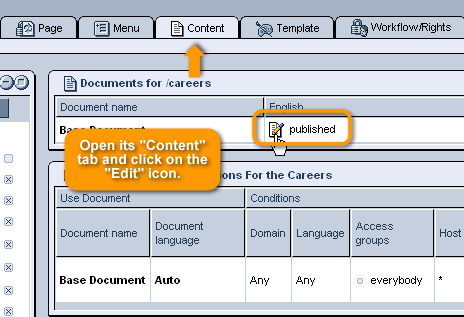 creating a job application form